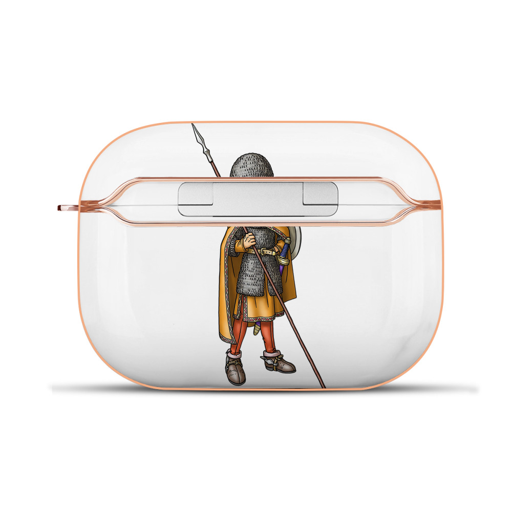 （画像用） ドラゴンクエスト Doragon Kuesuto Dragon Quest 【AirPods Pro用】ハードシェル保護ケース｜耐衝撃・防指紋・カラビナ付き商品仕様