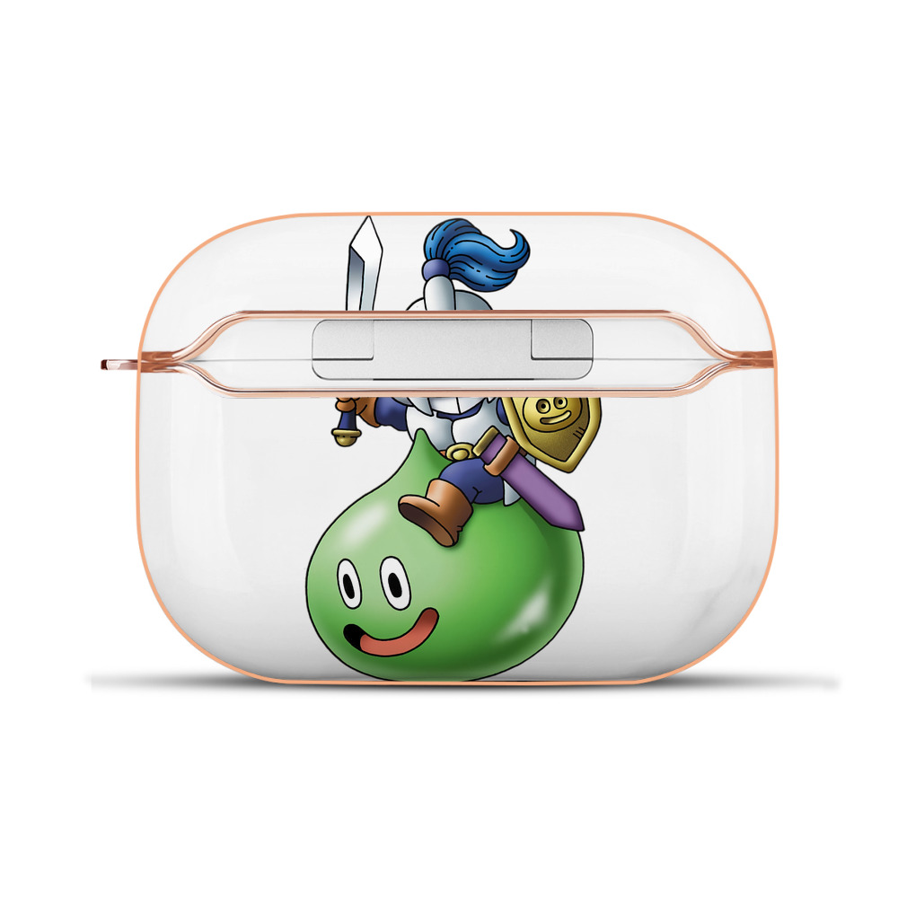 （画像用） ドラゴンクエスト Doragon Kuesuto Dragon Quest 【AirPods Pro用】ハードシェル保護ケース｜耐衝撃・防指紋・カラビナ付き商品仕様