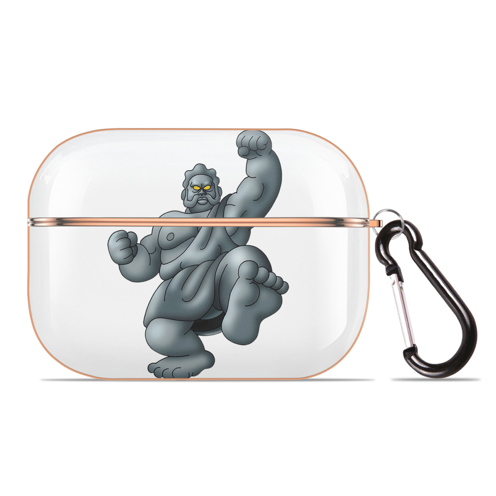 （画像用） ドラゴンクエスト Doragon Kuesuto Dragon Quest 【AirPods Pro用】ハードシェル保護ケース｜耐衝撃・防指紋・カラビナ付き商品仕様