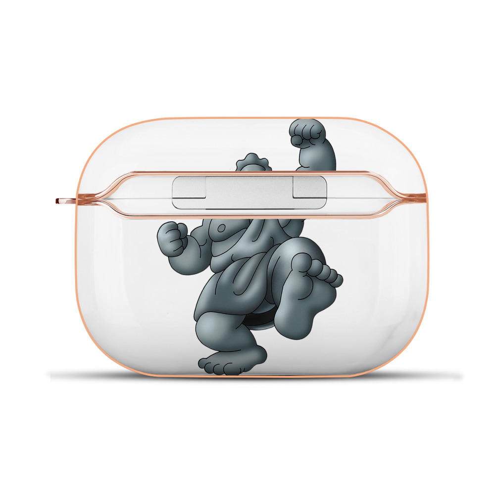 （画像用） ドラゴンクエスト Doragon Kuesuto Dragon Quest 【AirPods Pro用】ハードシェル保護ケース｜耐衝撃・防指紋・カラビナ付き商品仕様
