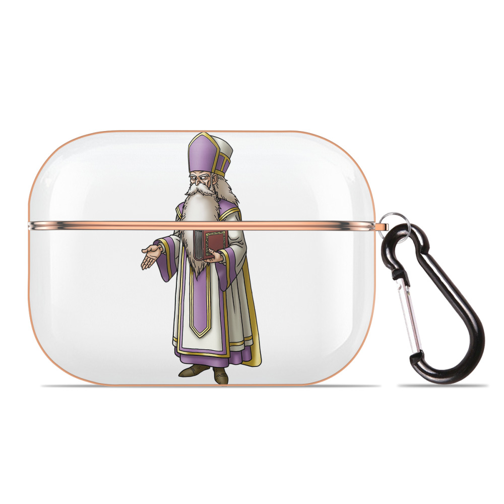（画像用） ドラゴンクエスト Doragon Kuesuto Dragon Quest 【AirPods Pro用】ハードシェル保護ケース｜耐衝撃・防指紋・カラビナ付き商品仕様