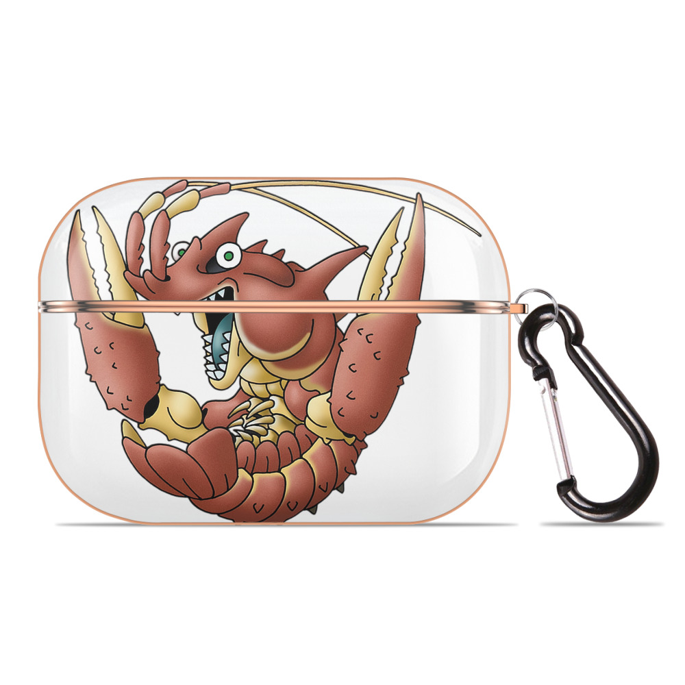 （画像用） ドラゴンクエスト Doragon Kuesuto Dragon Quest 【AirPods Pro用】ハードシェル保護ケース｜耐衝撃・防指紋・カラビナ付き商品仕様