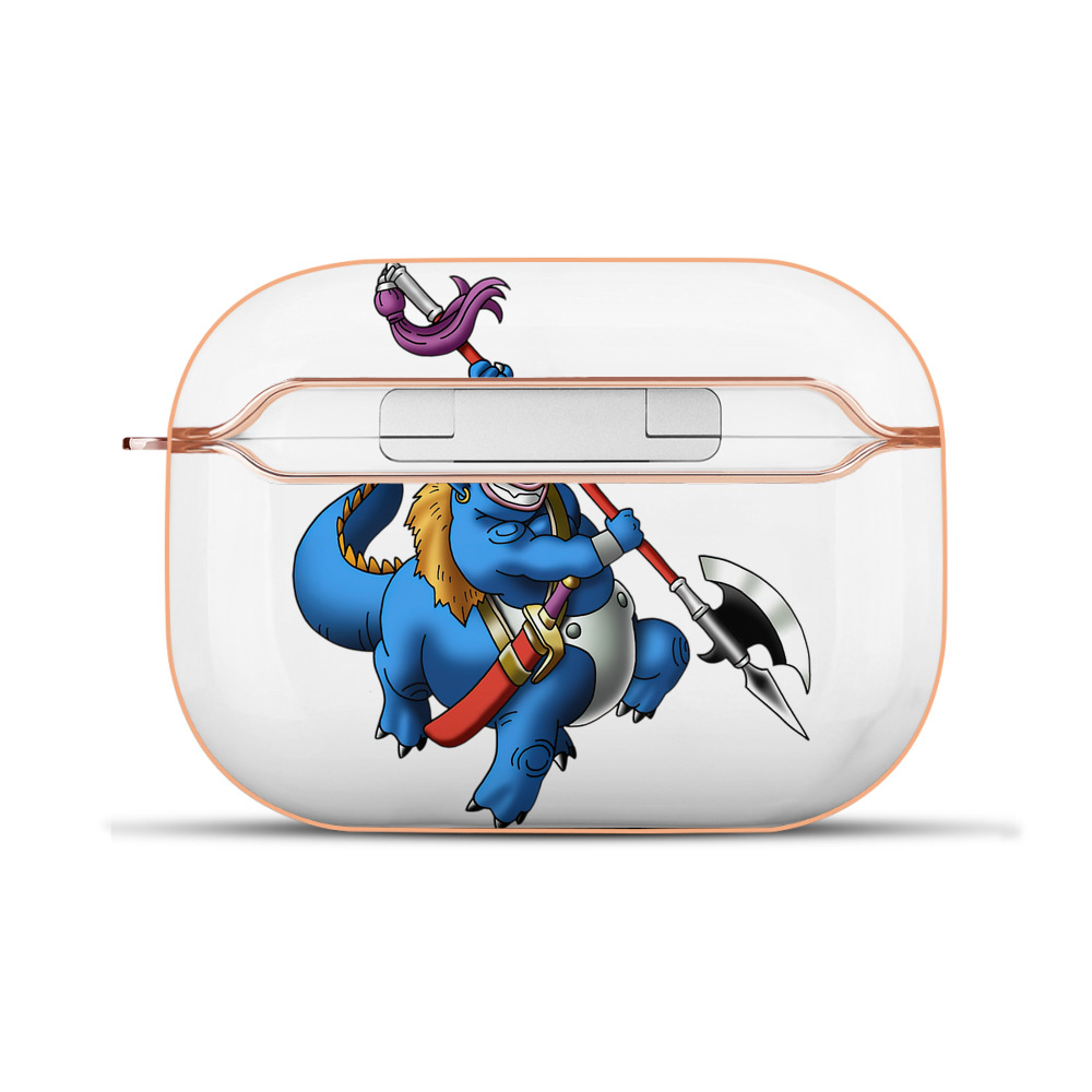 （画像用） ドラゴンクエスト Doragon Kuesuto Dragon Quest 【AirPods Pro用】ハードシェル保護ケース｜耐衝撃・防指紋・カラビナ付き商品仕様