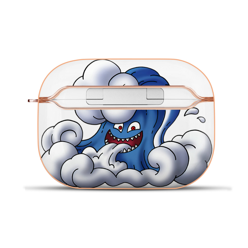 （画像用） ドラゴンクエスト Doragon Kuesuto Dragon Quest 【AirPods Pro用】ハードシェル保護ケース｜耐衝撃・防指紋・カラビナ付き商品仕様