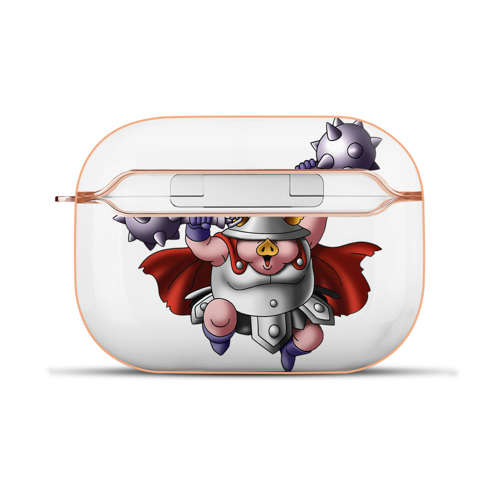 （画像用） ドラゴンクエスト Doragon Kuesuto Dragon Quest 【AirPods Pro用】ハードシェル保護ケース｜耐衝撃・防指紋・カラビナ付き商品仕様