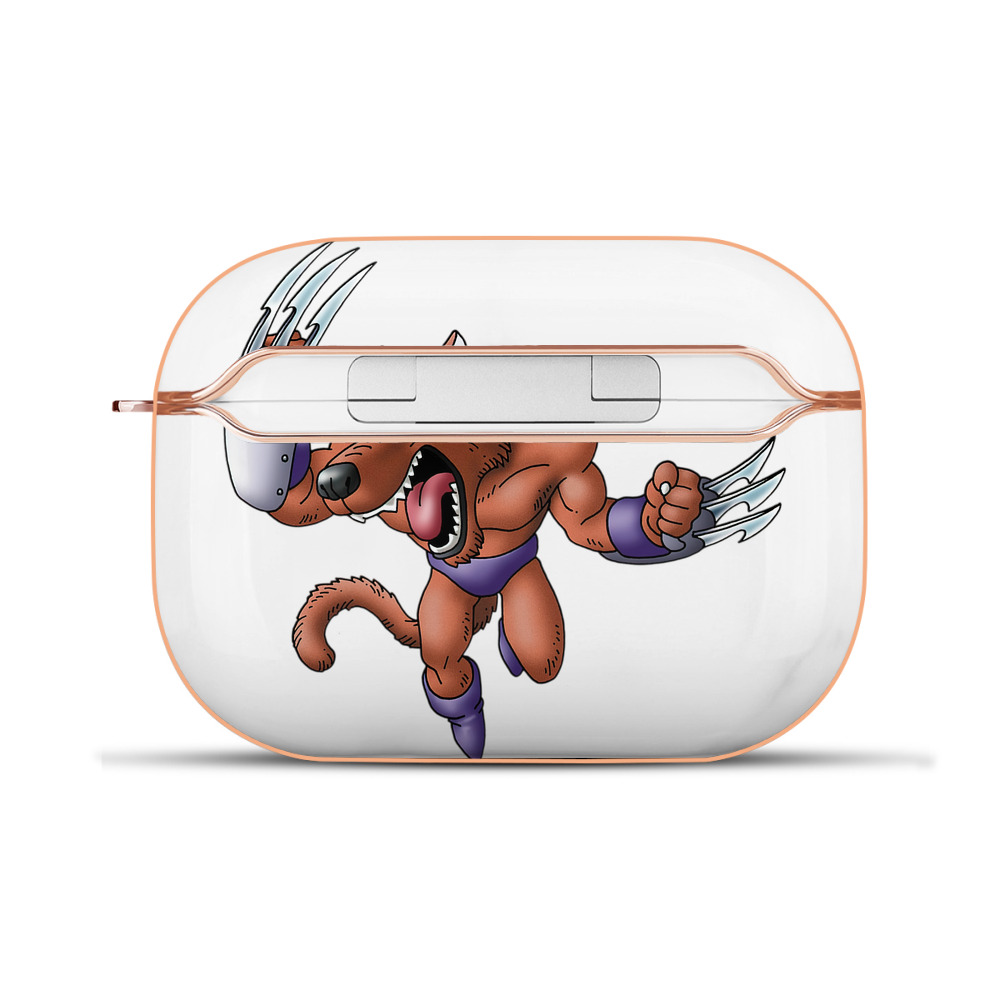 （画像用） ドラゴンクエスト Doragon Kuesuto Dragon Quest 【AirPods Pro用】ハードシェル保護ケース｜耐衝撃・防指紋・カラビナ付き商品仕様