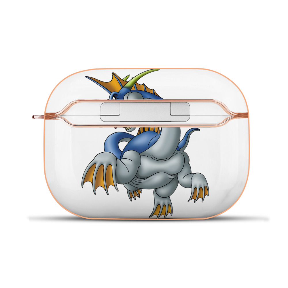 （画像用） ドラゴンクエスト Doragon Kuesuto Dragon Quest 【AirPods Pro用】ハードシェル保護ケース｜耐衝撃・防指紋・カラビナ付き商品仕様