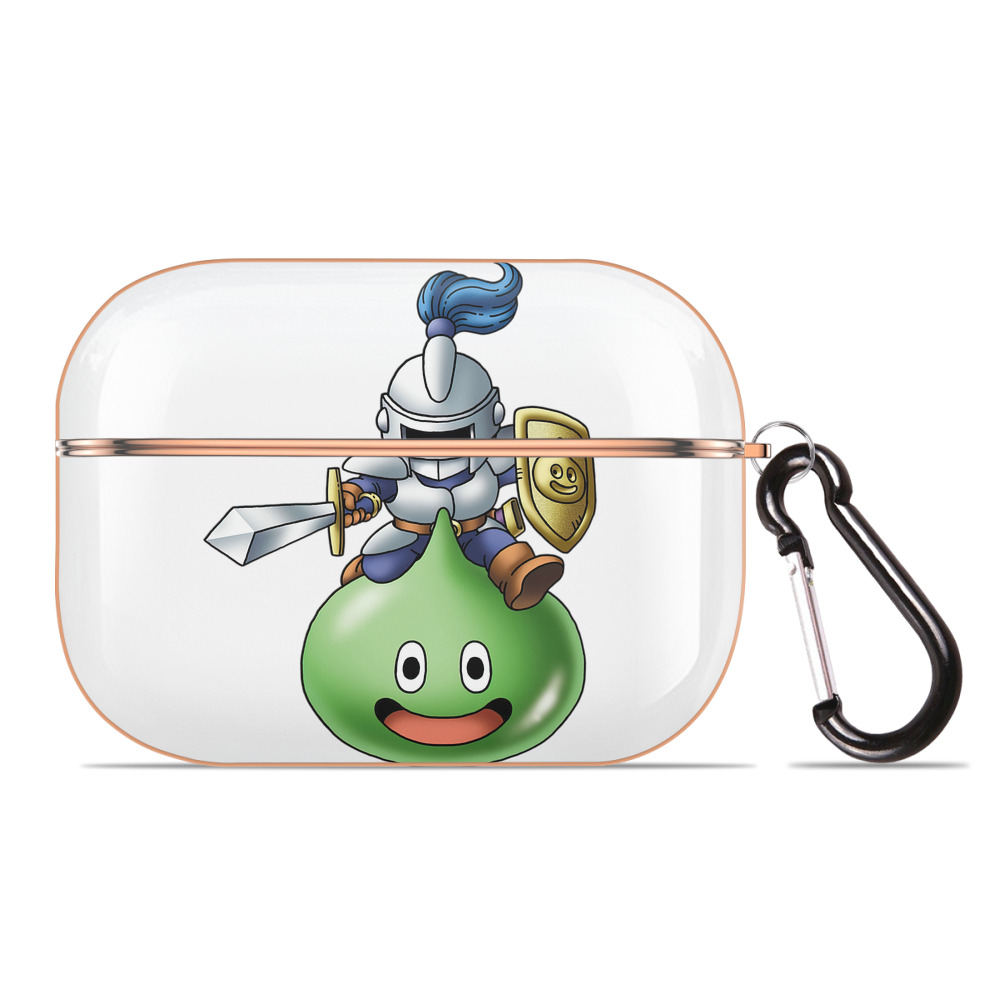 （画像用） ドラゴンクエスト Doragon Kuesuto Dragon Quest 【AirPods Pro用】ハードシェル保護ケース｜耐衝撃・防指紋・カラビナ付き商品仕様
