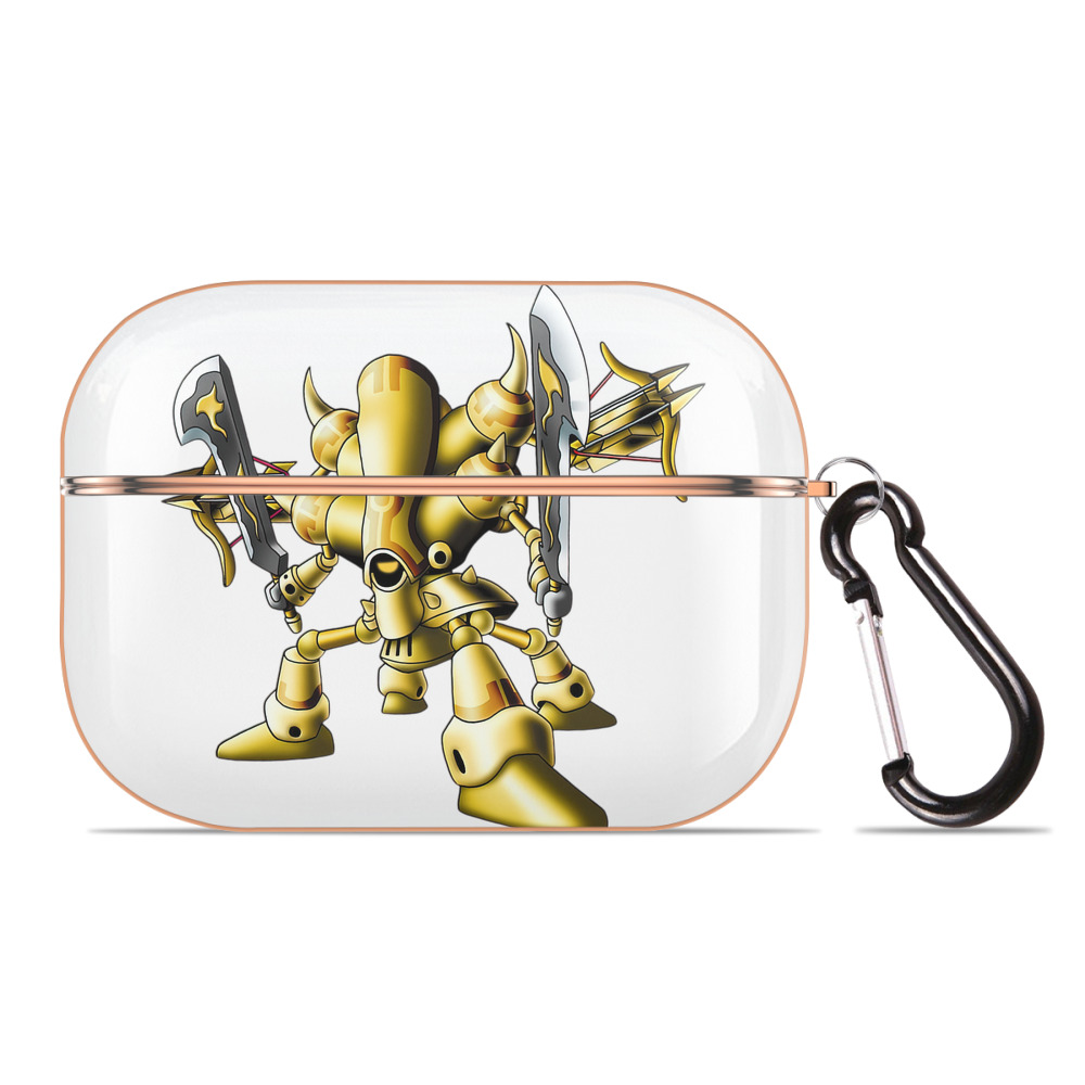 （画像用） ドラゴンクエスト Doragon Kuesuto Dragon Quest 【AirPods Pro用】ハードシェル保護ケース｜耐衝撃・防指紋・カラビナ付き商品仕様