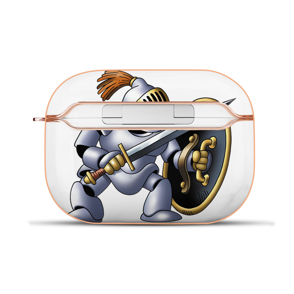 （画像用） ドラゴンクエスト Doragon Kuesuto Dragon Quest 【AirPods Pro用】ハードシェル保護ケース｜耐衝撃・防指紋・カラビナ付き商品仕様