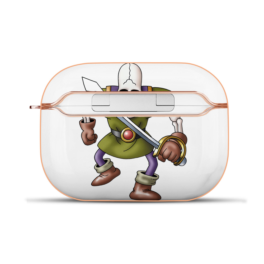 （画像用） ドラゴンクエスト Doragon Kuesuto Dragon Quest 【AirPods Pro用】ハードシェル保護ケース｜耐衝撃・防指紋・カラビナ付き商品仕様