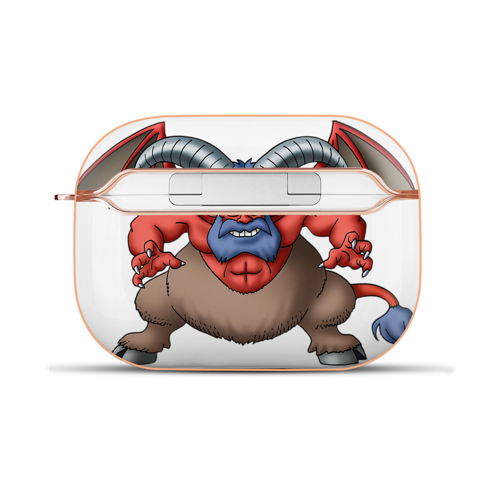 （画像用） ドラゴンクエスト Doragon Kuesuto Dragon Quest 【AirPods Pro用】ハードシェル保護ケース｜耐衝撃・防指紋・カラビナ付き商品仕様