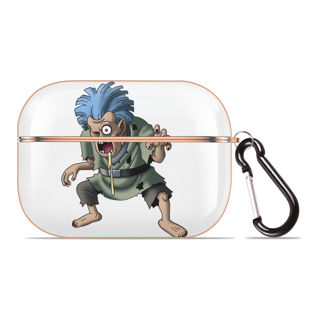 （画像用） ドラゴンクエスト Doragon Kuesuto Dragon Quest 【AirPods Pro用】ハードシェル保護ケース｜耐衝撃・防指紋・カラビナ付き商品仕様