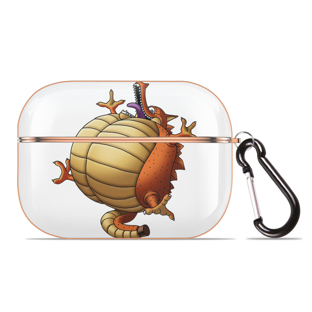（画像用） ドラゴンクエスト Doragon Kuesuto Dragon Quest 【AirPods Pro用】ハードシェル保護ケース｜耐衝撃・防指紋・カラビナ付き商品仕様