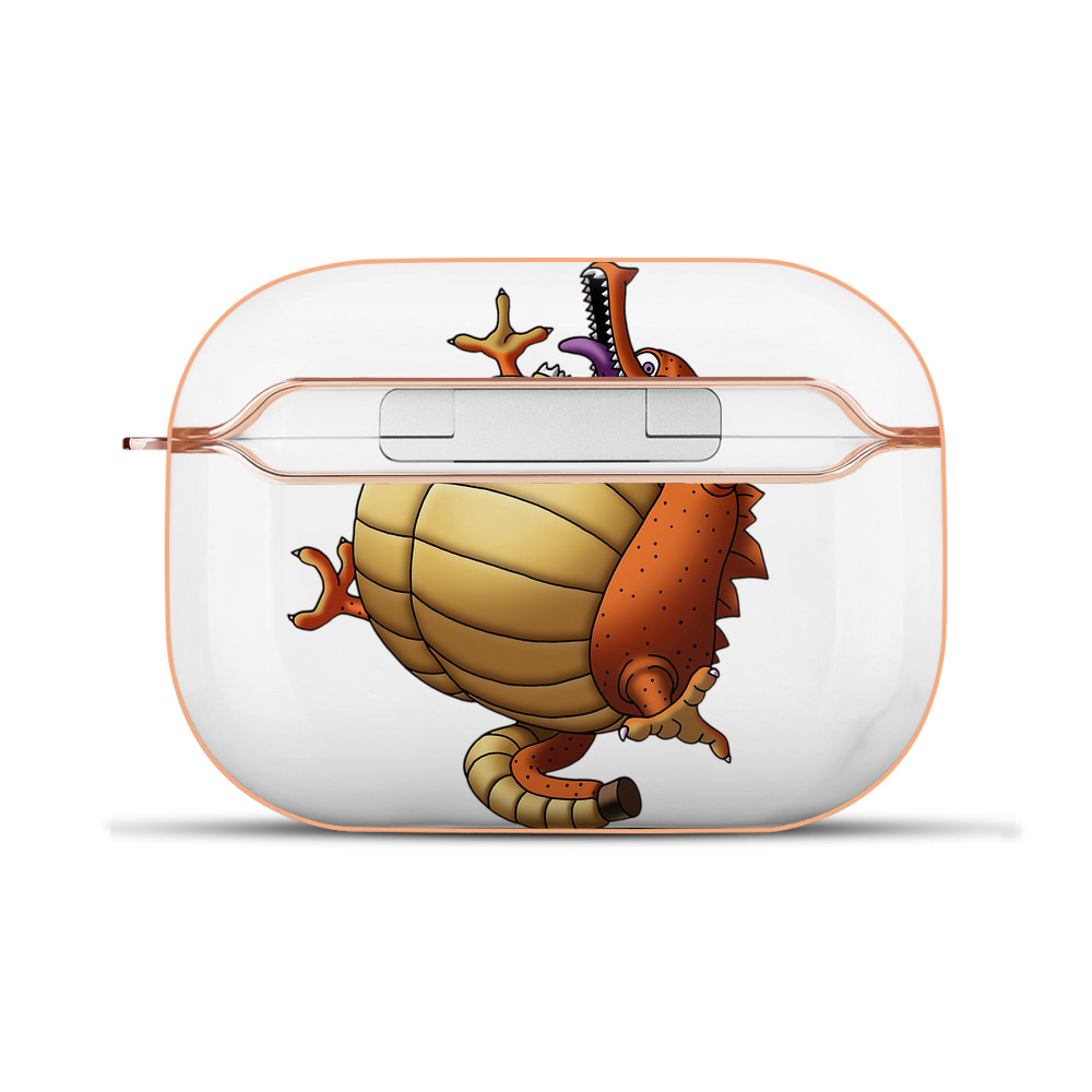 （画像用） ドラゴンクエスト Doragon Kuesuto Dragon Quest 【AirPods Pro用】ハードシェル保護ケース｜耐衝撃・防指紋・カラビナ付き商品仕様