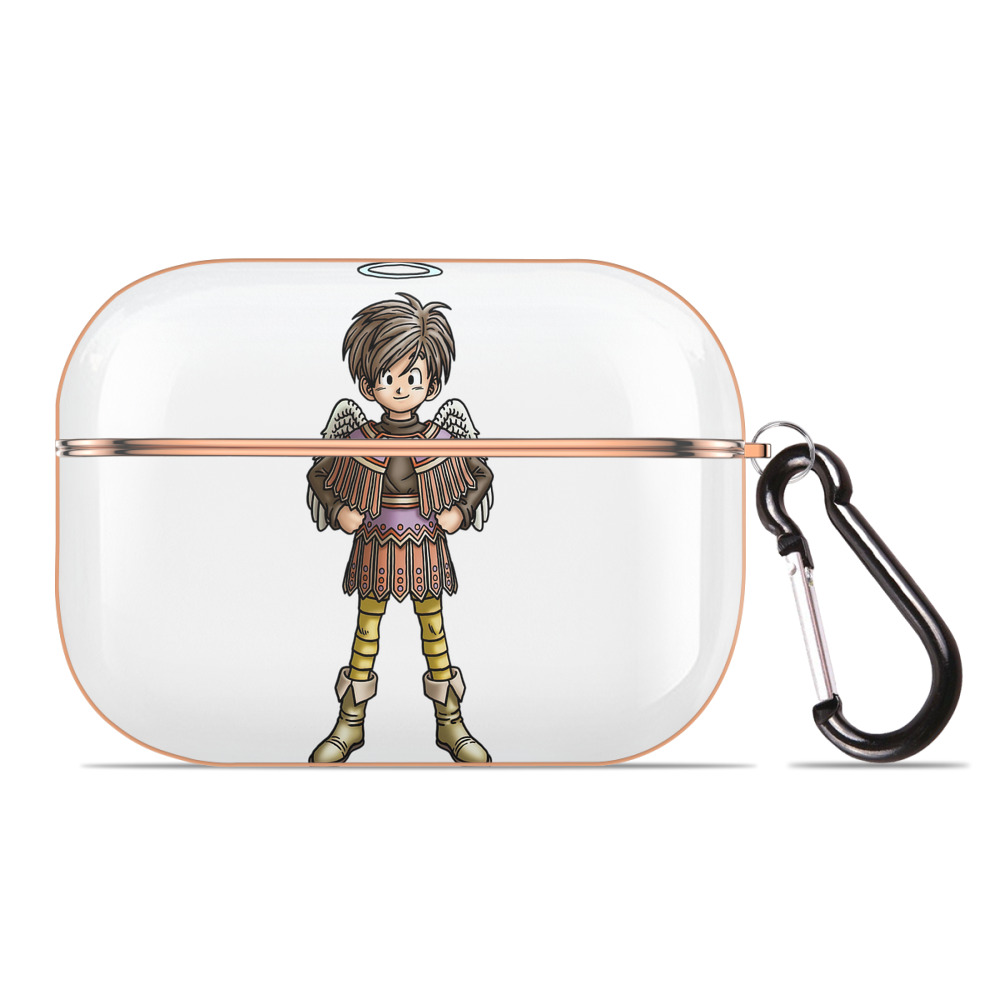 （画像用） ドラゴンクエスト Doragon Kuesuto Dragon Quest 【AirPods Pro用】ハードシェル保護ケース｜耐衝撃・防指紋・カラビナ付き商品仕様