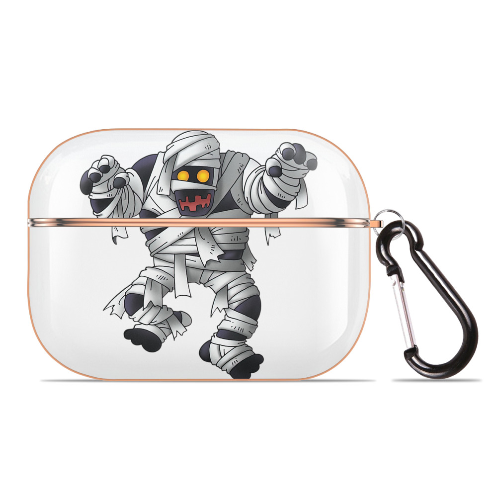 （画像用） ドラゴンクエスト Doragon Kuesuto Dragon Quest 【AirPods Pro用】ハードシェル保護ケース｜耐衝撃・防指紋・カラビナ付き商品仕様