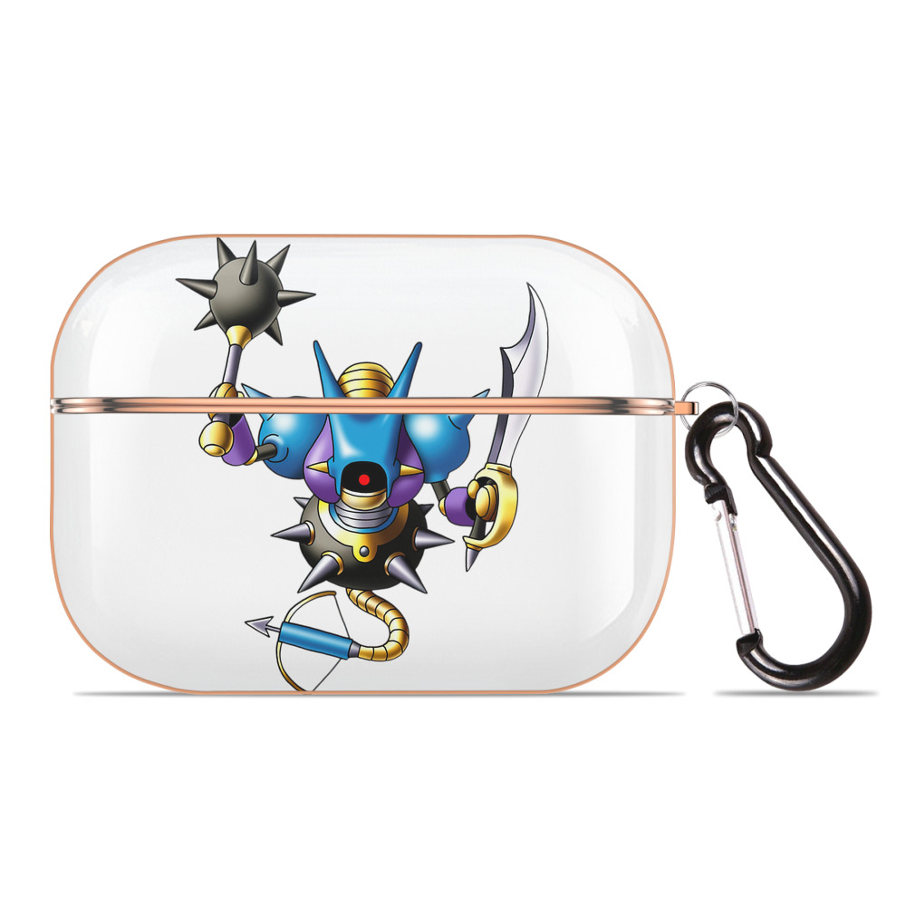 （画像用） ドラゴンクエスト Doragon Kuesuto Dragon Quest 【AirPods Pro用】ハードシェル保護ケース｜耐衝撃・防指紋・カラビナ付き商品仕様