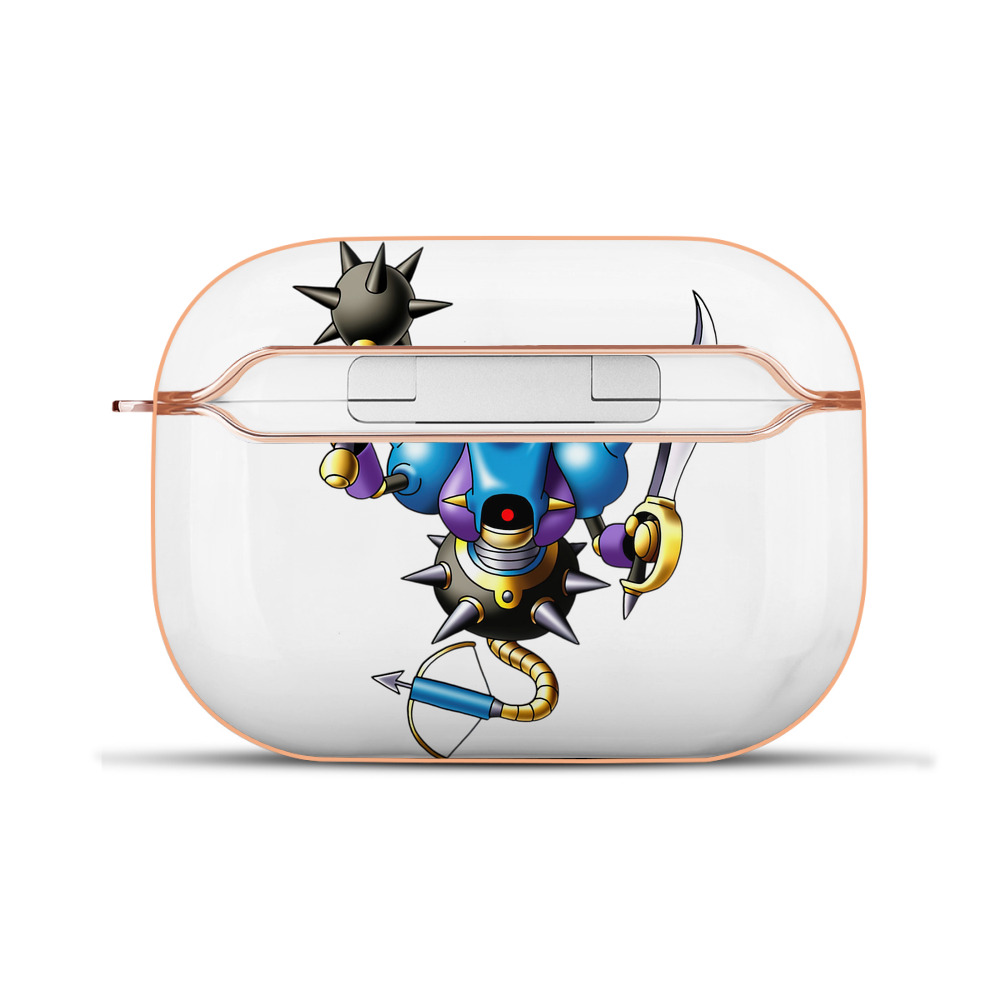 （画像用） ドラゴンクエスト Doragon Kuesuto Dragon Quest 【AirPods Pro用】ハードシェル保護ケース｜耐衝撃・防指紋・カラビナ付き商品仕様