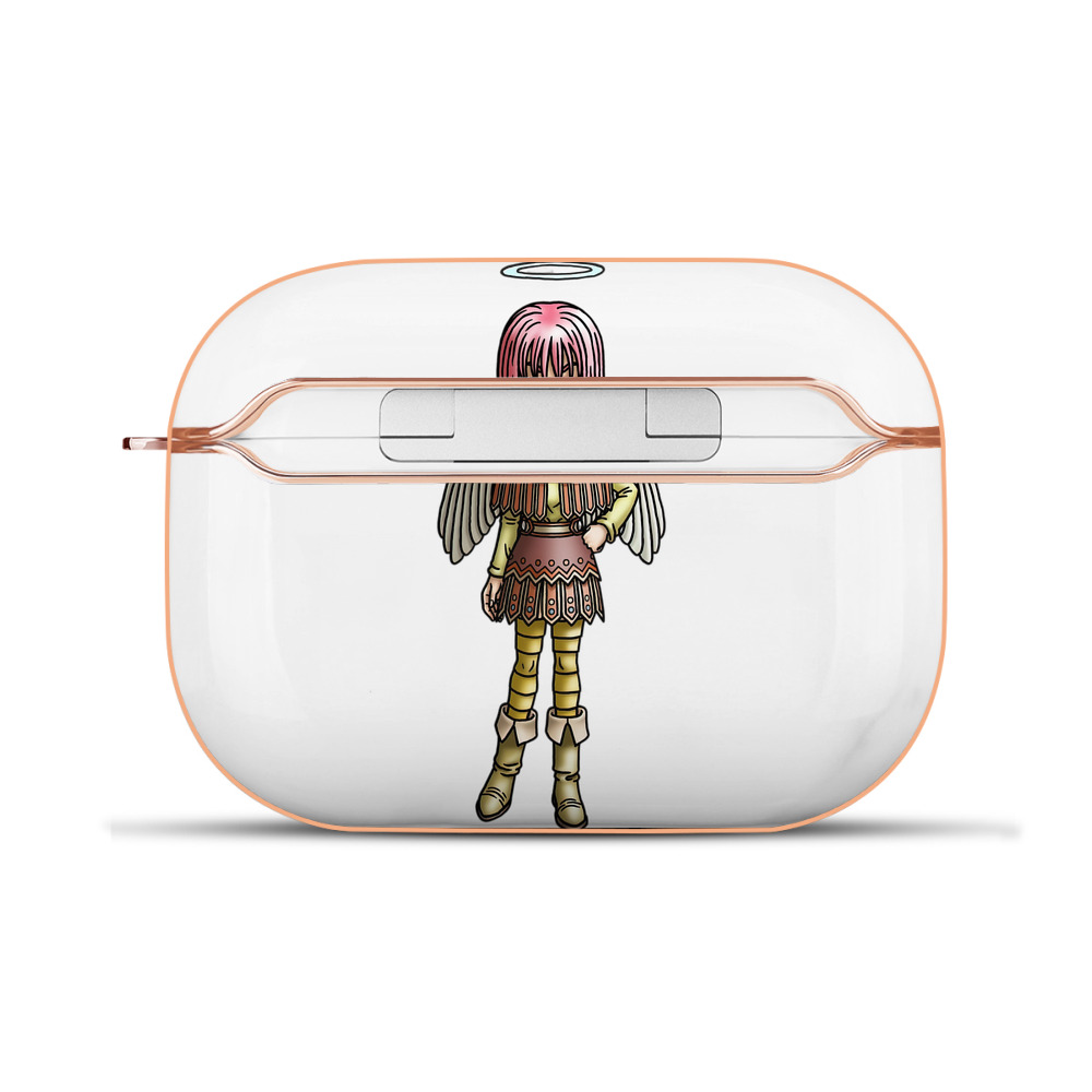 （画像用） ドラゴンクエスト Doragon Kuesuto Dragon Quest 【AirPods Pro用】ハードシェル保護ケース｜耐衝撃・防指紋・カラビナ付き商品仕様