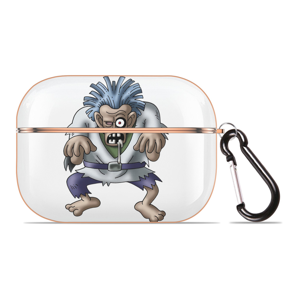 （画像用） ドラゴンクエスト Doragon Kuesuto Dragon Quest 【AirPods Pro用】ハードシェル保護ケース｜耐衝撃・防指紋・カラビナ付き商品仕様