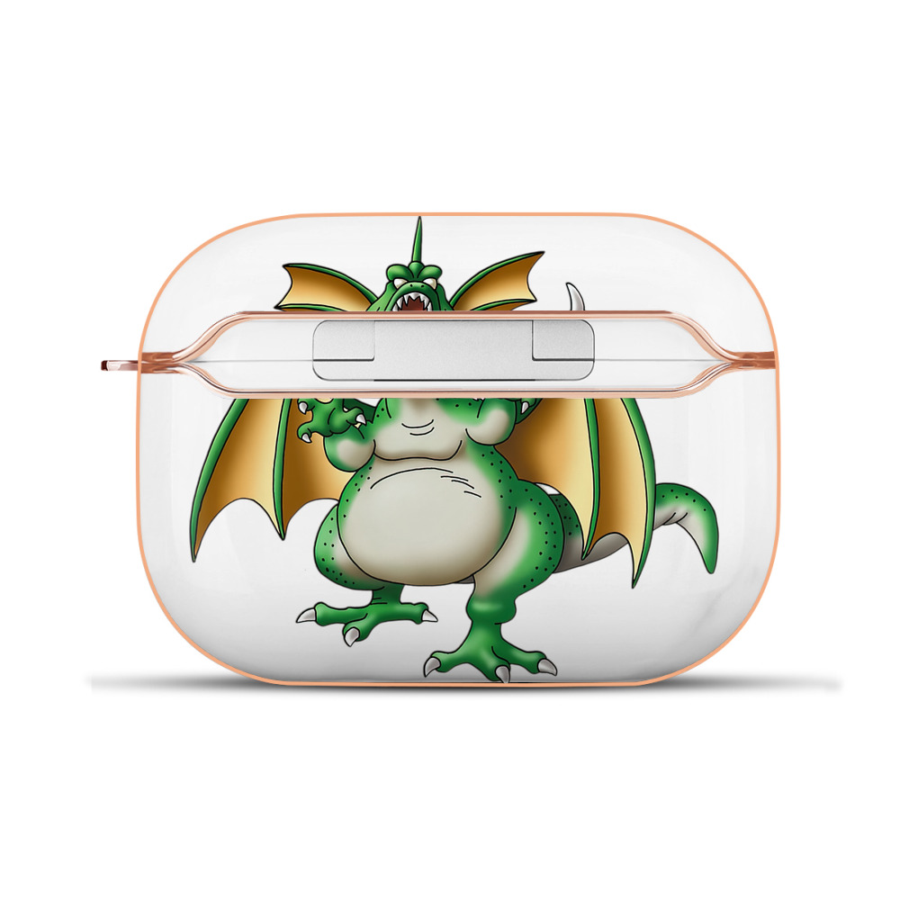 （画像用） ドラゴンクエスト Doragon Kuesuto Dragon Quest 【AirPods Pro用】ハードシェル保護ケース｜耐衝撃・防指紋・カラビナ付き商品仕様