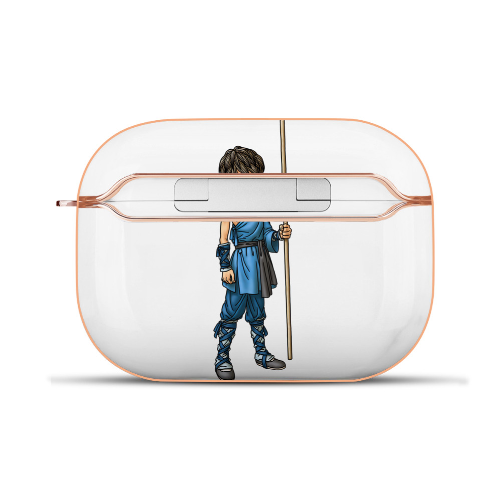 （画像用） ドラゴンクエスト Doragon Kuesuto Dragon Quest 【AirPods Pro用】ハードシェル保護ケース｜耐衝撃・防指紋・カラビナ付き商品仕様