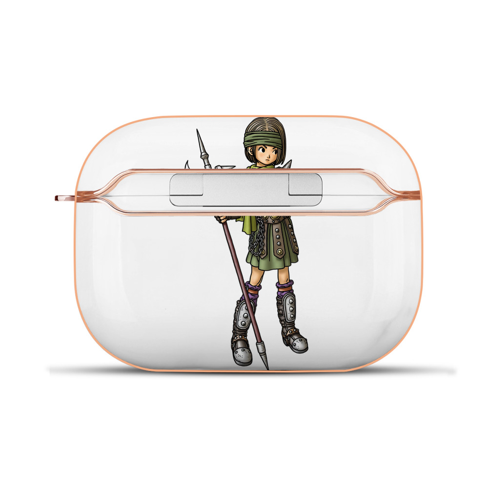（画像用） ドラゴンクエスト Doragon Kuesuto Dragon Quest 【AirPods Pro用】ハードシェル保護ケース｜耐衝撃・防指紋・カラビナ付き商品仕様