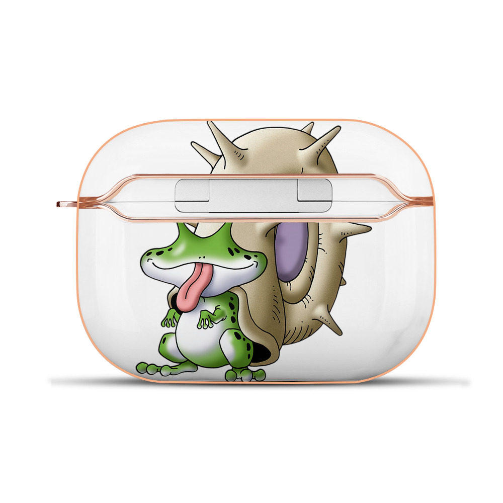 （画像用） ドラゴンクエスト Doragon Kuesuto Dragon Quest 【AirPods Pro用】ハードシェル保護ケース｜耐衝撃・防指紋・カラビナ付き商品仕様