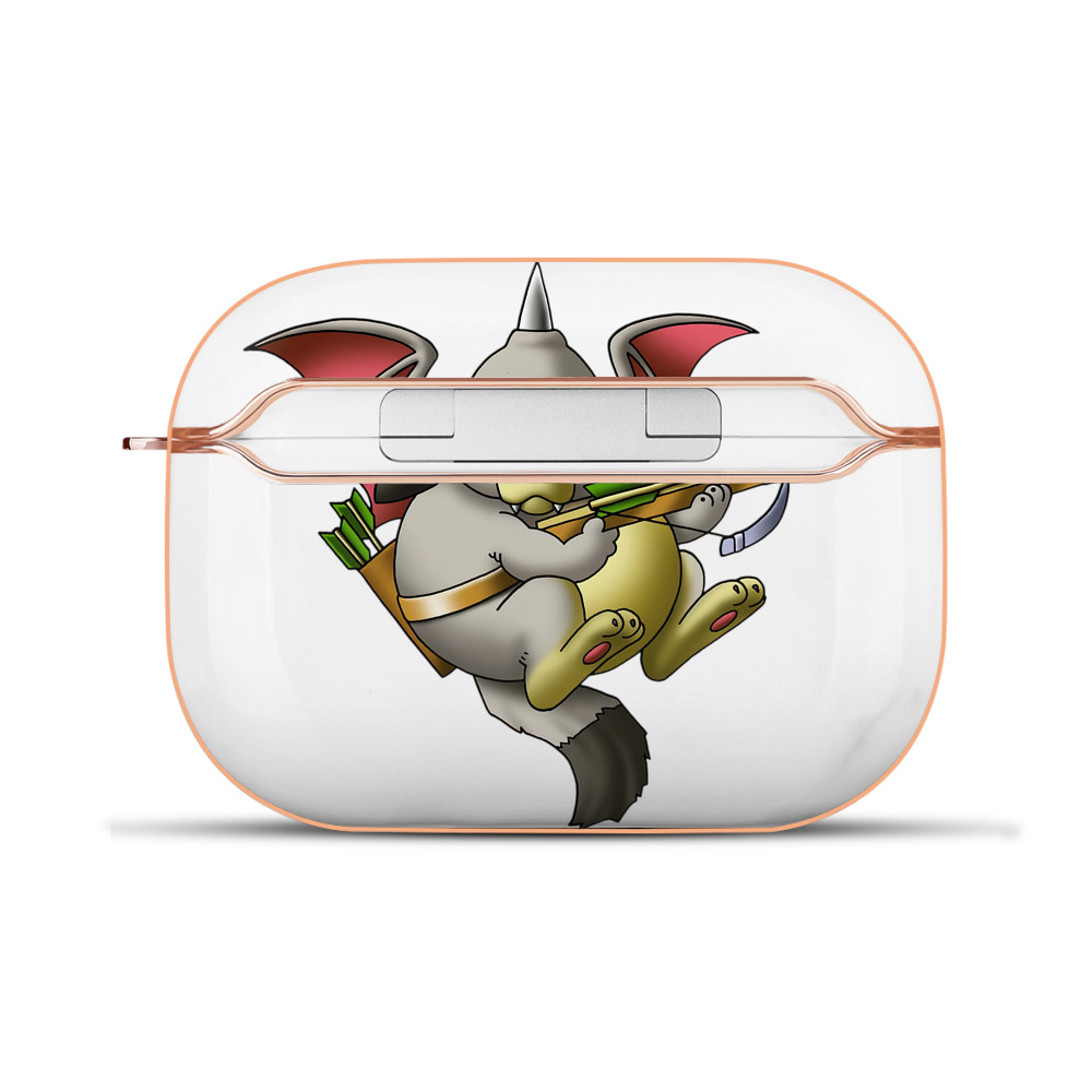 （画像用） ドラゴンクエスト Doragon Kuesuto Dragon Quest 【AirPods Pro用】ハードシェル保護ケース｜耐衝撃・防指紋・カラビナ付き商品仕様