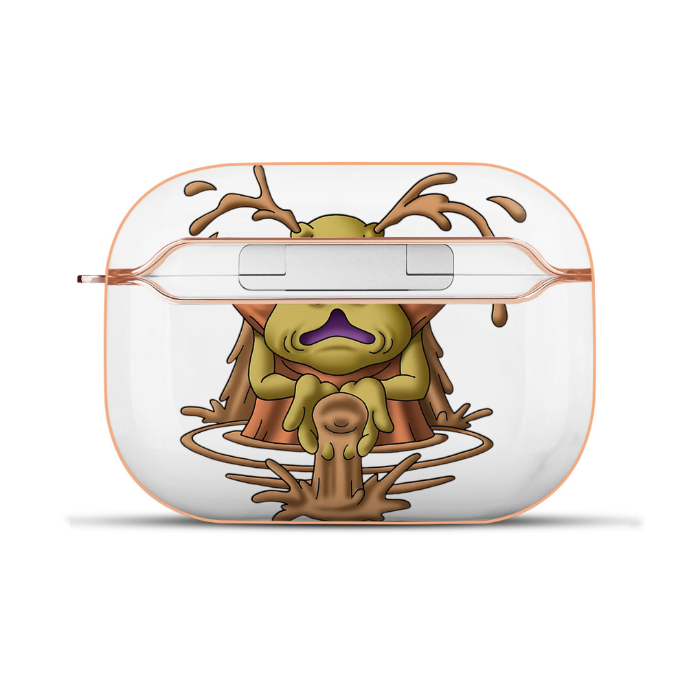 （画像用） ドラゴンクエスト Doragon Kuesuto Dragon Quest 【AirPods Pro用】ハードシェル保護ケース｜耐衝撃・防指紋・カラビナ付き商品仕様