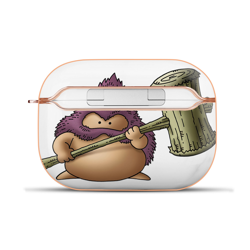 （画像用） ドラゴンクエスト Doragon Kuesuto Dragon Quest 【AirPods Pro用】ハードシェル保護ケース｜耐衝撃・防指紋・カラビナ付き商品仕様
