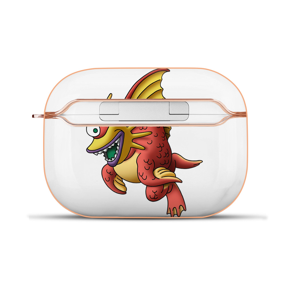 （画像用） ドラゴンクエスト Doragon Kuesuto Dragon Quest 【AirPods Pro用】ハードシェル保護ケース｜耐衝撃・防指紋・カラビナ付き商品仕様