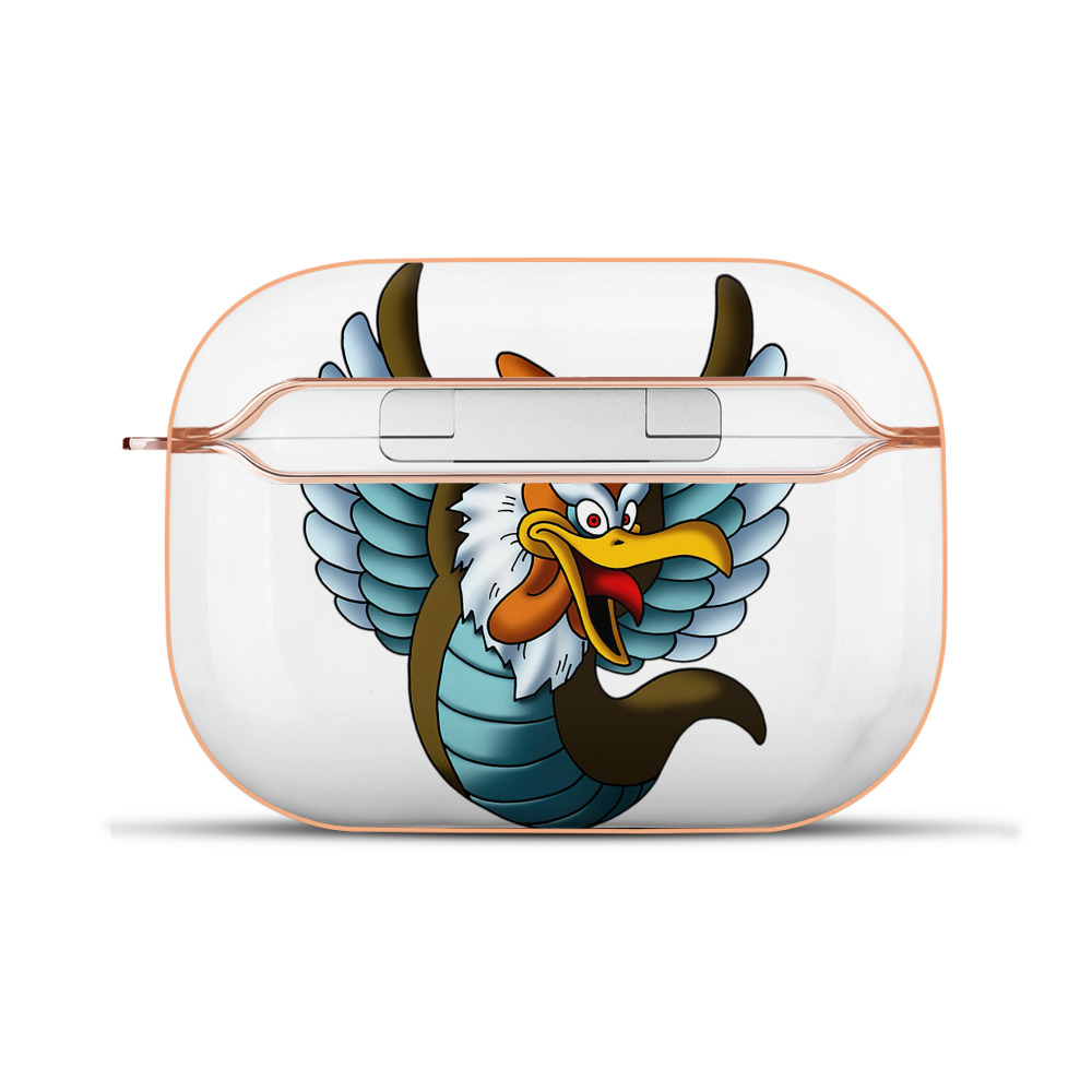 （画像用） ドラゴンクエスト Doragon Kuesuto Dragon Quest 【AirPods Pro用】ハードシェル保護ケース｜耐衝撃・防指紋・カラビナ付き商品仕様