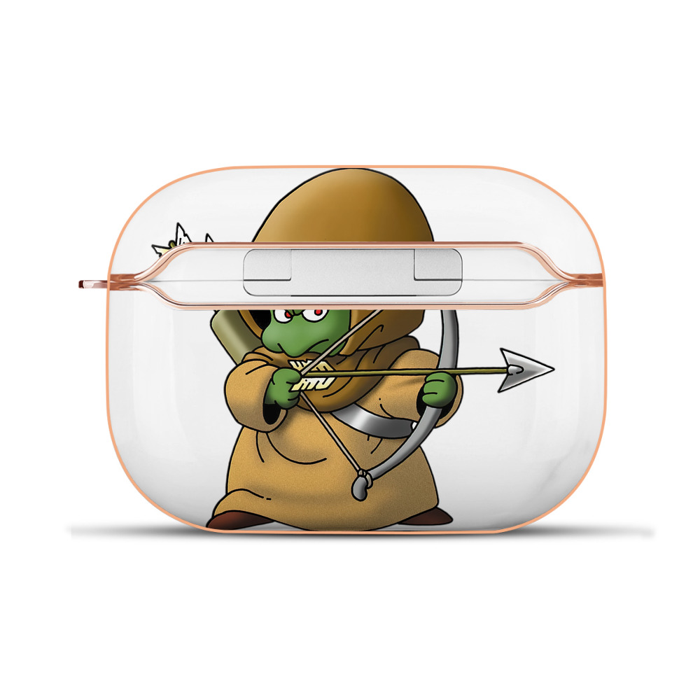 （画像用） ドラゴンクエスト Doragon Kuesuto Dragon Quest 【AirPods Pro用】ハードシェル保護ケース｜耐衝撃・防指紋・カラビナ付き商品仕様