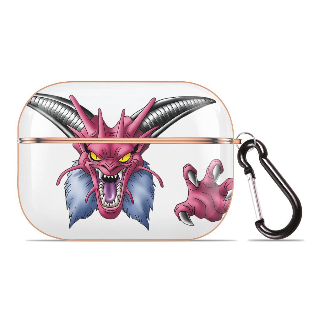 （画像用） ドラゴンクエスト Doragon Kuesuto Dragon Quest 【AirPods Pro用】ハードシェル保護ケース｜耐衝撃・防指紋・カラビナ付き商品仕様