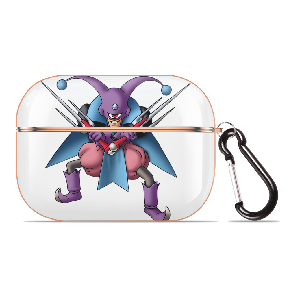 （画像用） ドラゴンクエスト Doragon Kuesuto Dragon Quest 【AirPods Pro用】ハードシェル保護ケース｜耐衝撃・防指紋・カラビナ付き商品仕様