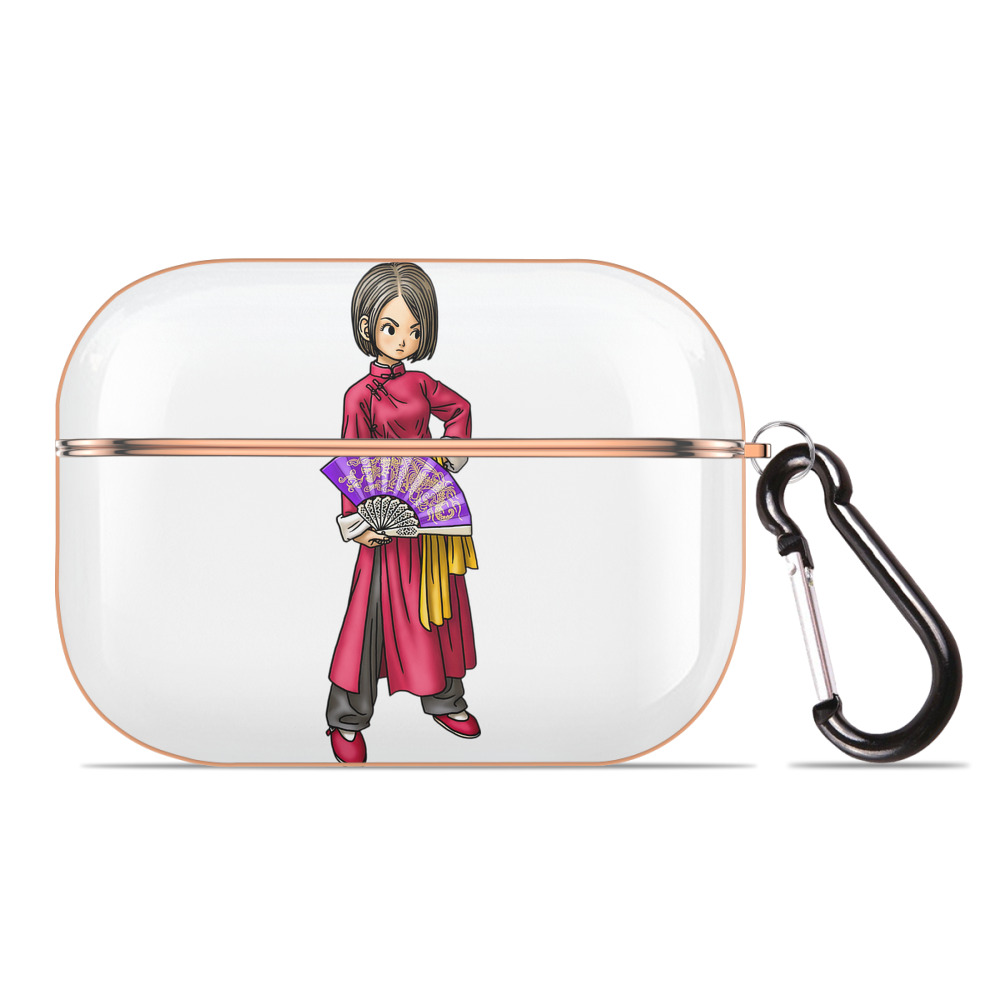 （画像用） ドラゴンクエスト Doragon Kuesuto Dragon Quest 【AirPods Pro用】ハードシェル保護ケース｜耐衝撃・防指紋・カラビナ付き商品仕様