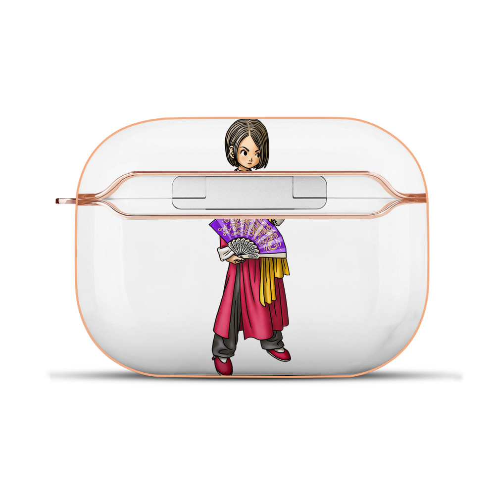 （画像用） ドラゴンクエスト Doragon Kuesuto Dragon Quest 【AirPods Pro用】ハードシェル保護ケース｜耐衝撃・防指紋・カラビナ付き商品仕様