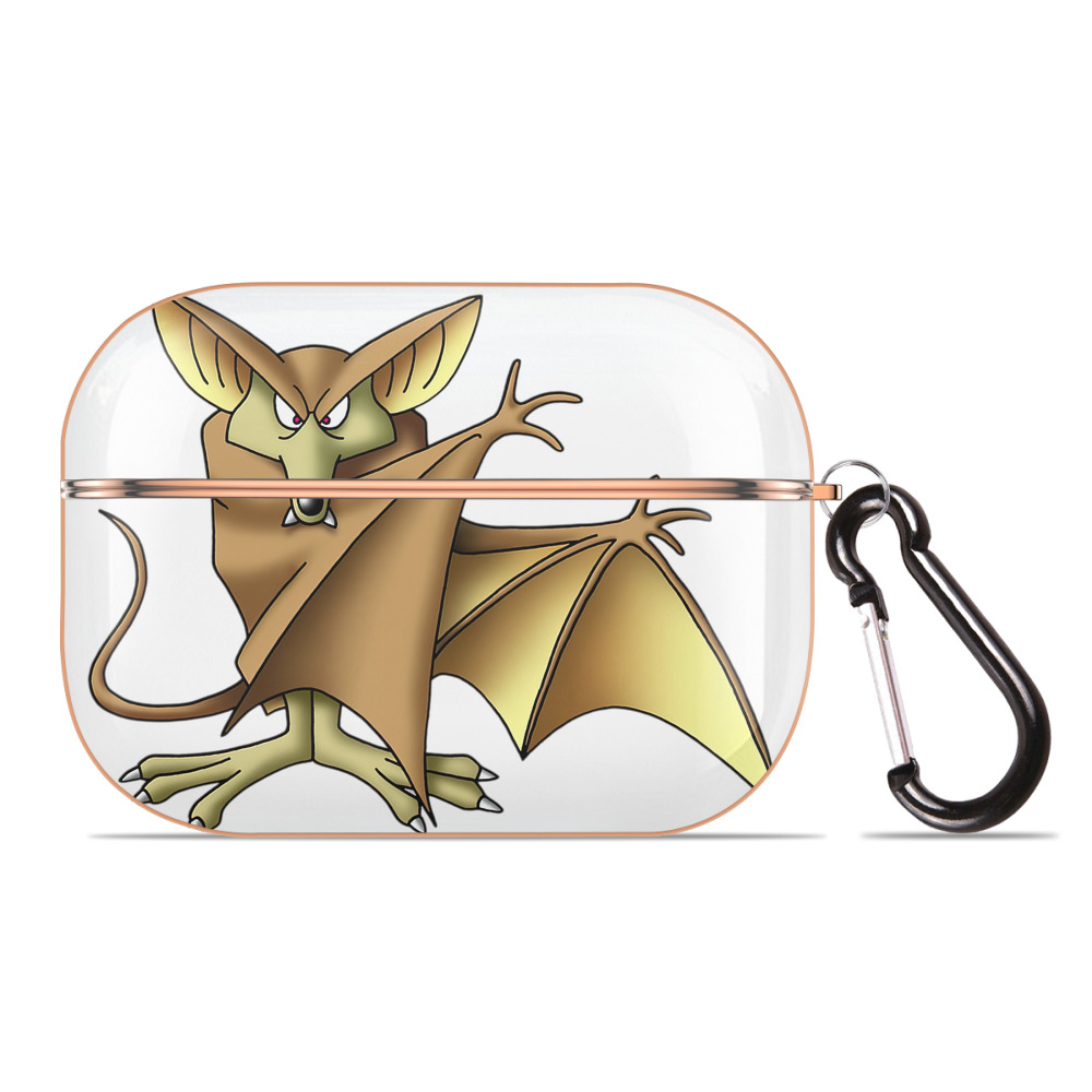 （画像用） ドラゴンクエスト Doragon Kuesuto Dragon Quest 【AirPods Pro用】ハードシェル保護ケース｜耐衝撃・防指紋・カラビナ付き商品仕様