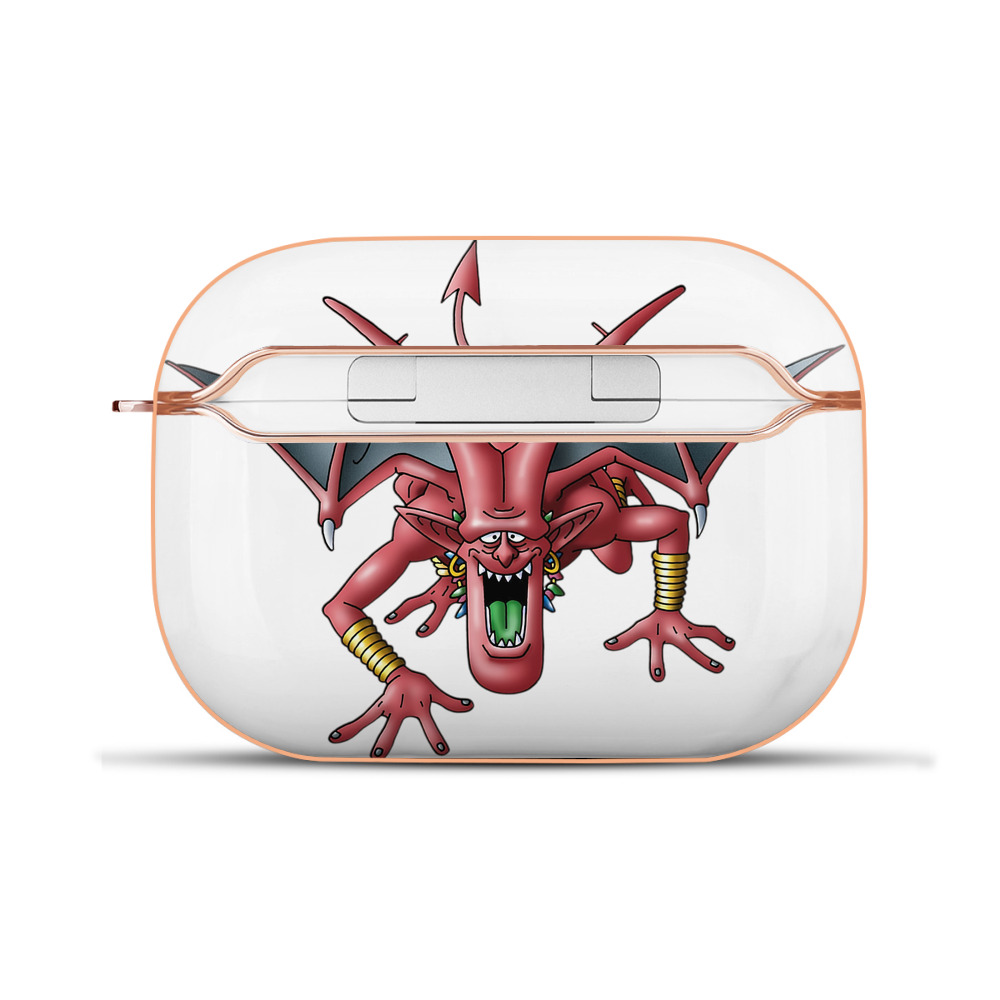 （画像用） ドラゴンクエスト Doragon Kuesuto Dragon Quest 【AirPods Pro用】ハードシェル保護ケース｜耐衝撃・防指紋・カラビナ付き商品仕様