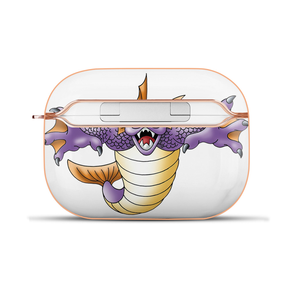 （画像用） ドラゴンクエスト Doragon Kuesuto Dragon Quest 【AirPods Pro用】ハードシェル保護ケース｜耐衝撃・防指紋・カラビナ付き商品仕様