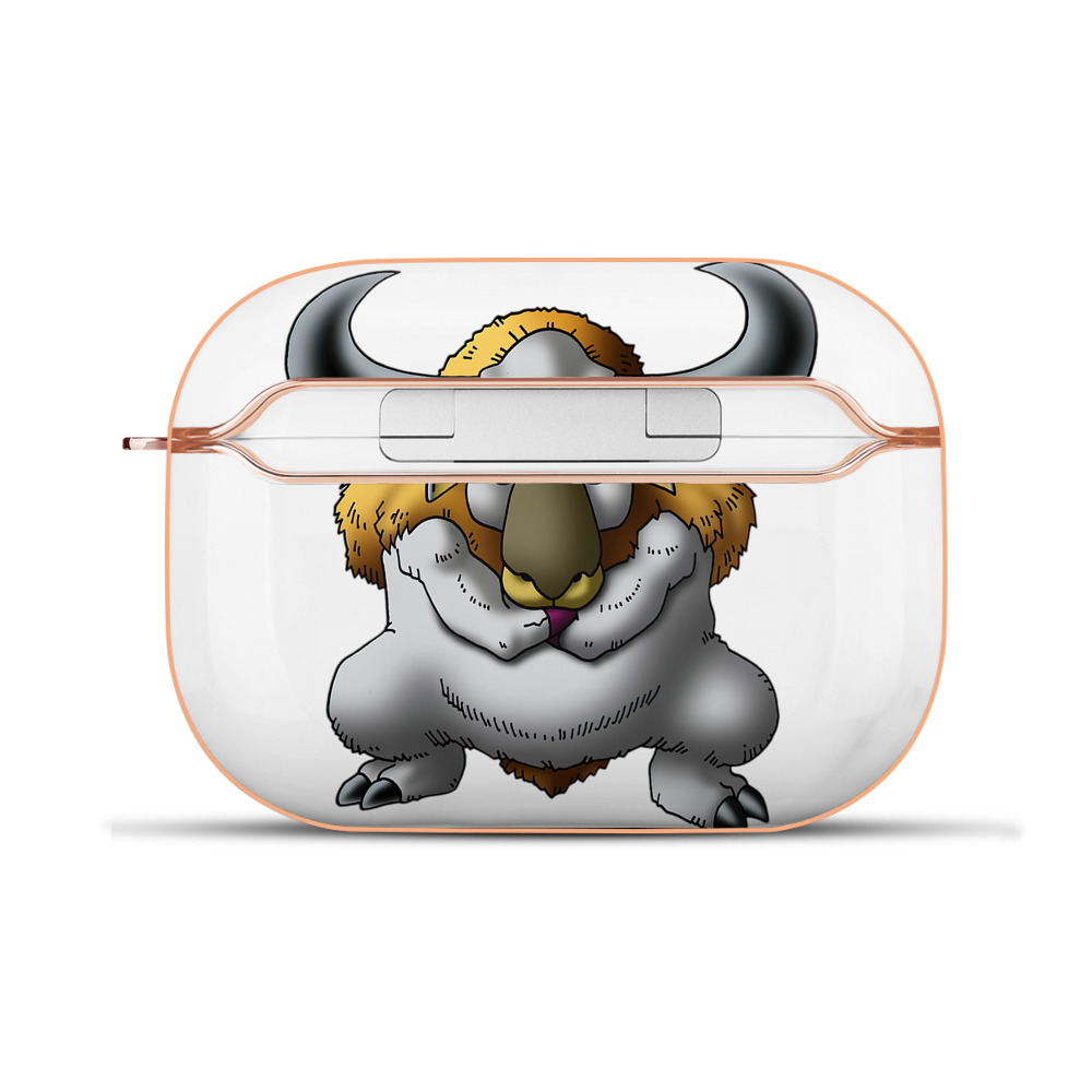 （画像用） ドラゴンクエスト Doragon Kuesuto Dragon Quest 【AirPods Pro用】ハードシェル保護ケース｜耐衝撃・防指紋・カラビナ付き商品仕様