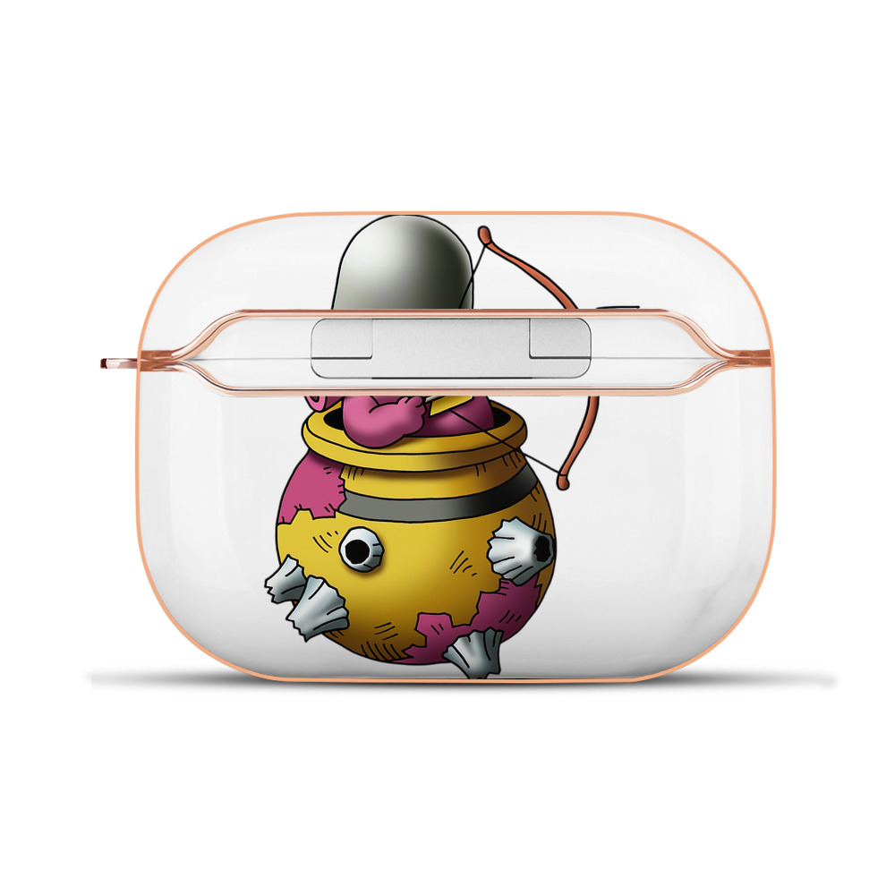 （画像用） ドラゴンクエスト Doragon Kuesuto Dragon Quest 【AirPods Pro用】ハードシェル保護ケース｜耐衝撃・防指紋・カラビナ付き商品仕様