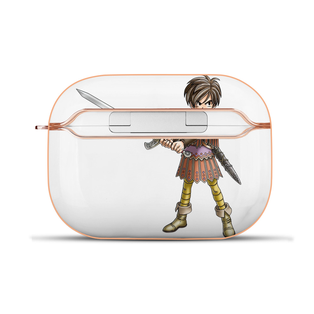 （画像用） ドラゴンクエスト Doragon Kuesuto Dragon Quest 【AirPods Pro用】ハードシェル保護ケース｜耐衝撃・防指紋・カラビナ付き商品仕様