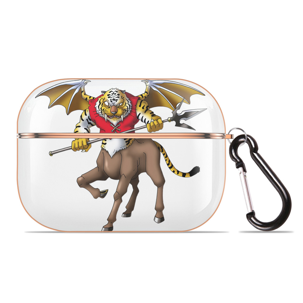 （画像用） ドラゴンクエスト Doragon Kuesuto Dragon Quest 【AirPods Pro用】ハードシェル保護ケース｜耐衝撃・防指紋・カラビナ付き商品仕様