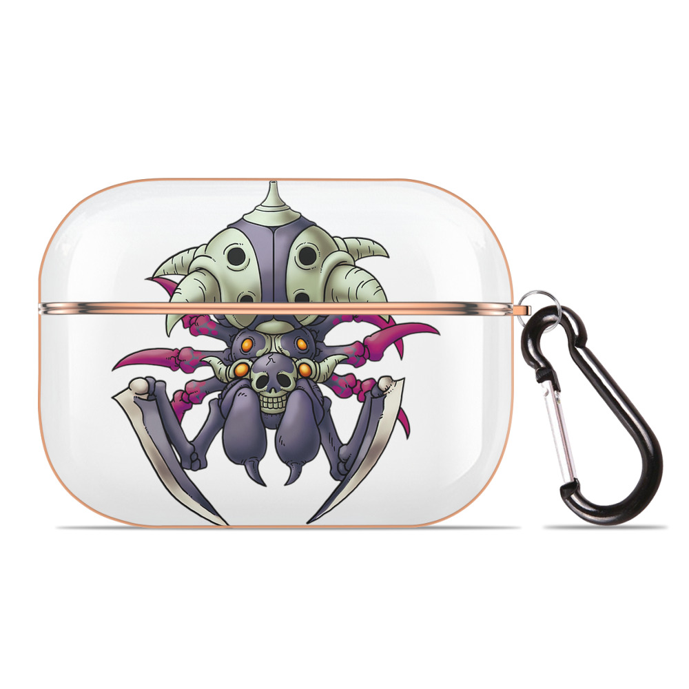 （画像用） ドラゴンクエスト Doragon Kuesuto Dragon Quest 【AirPods Pro用】ハードシェル保護ケース｜耐衝撃・防指紋・カラビナ付き商品仕様