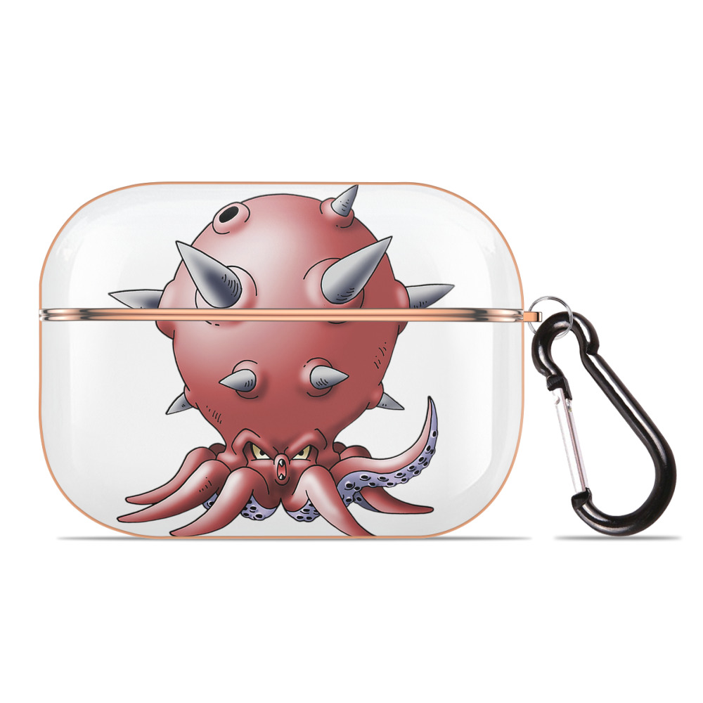 （画像用） ドラゴンクエスト Doragon Kuesuto Dragon Quest 【AirPods Pro用】ハードシェル保護ケース｜耐衝撃・防指紋・カラビナ付き商品仕様