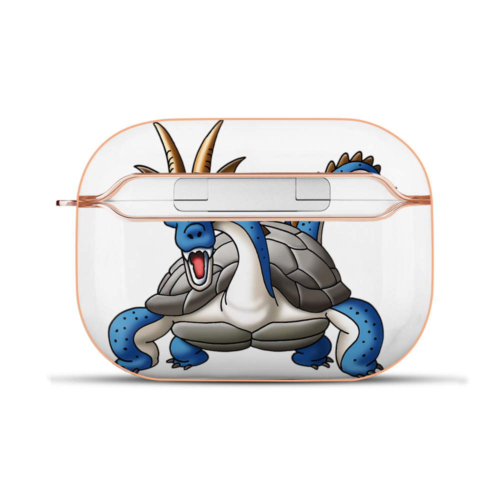 （画像用） ドラゴンクエスト Doragon Kuesuto Dragon Quest 【AirPods Pro用】ハードシェル保護ケース｜耐衝撃・防指紋・カラビナ付き商品仕様