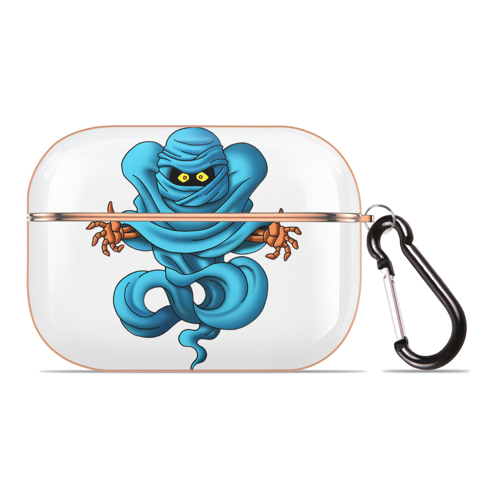 （画像用） ドラゴンクエスト Doragon Kuesuto Dragon Quest 【AirPods Pro用】ハードシェル保護ケース｜耐衝撃・防指紋・カラビナ付き商品仕様